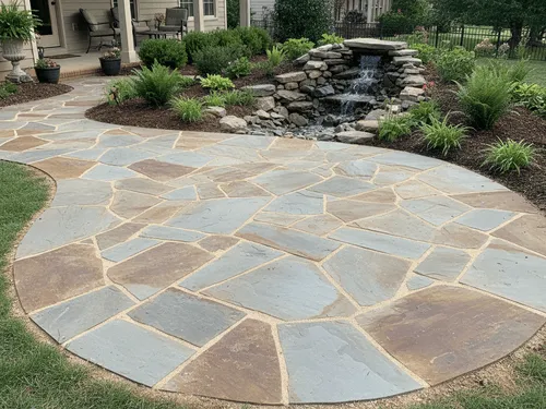 Gainesville, GA Flagstone Installation