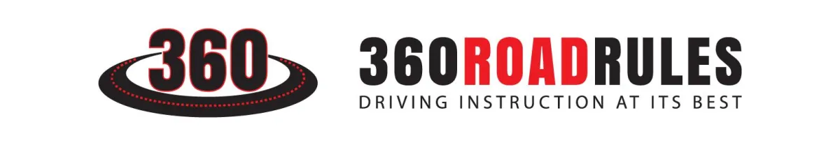 360 Road Rules driving school logo on navigation bar