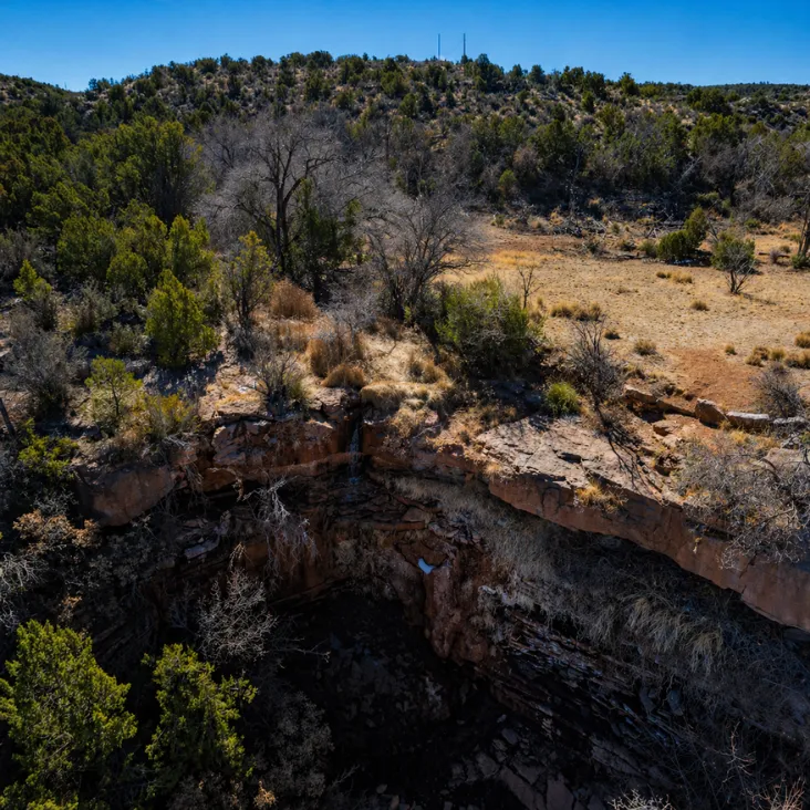 Open desert landscape in Otero County representing freedom