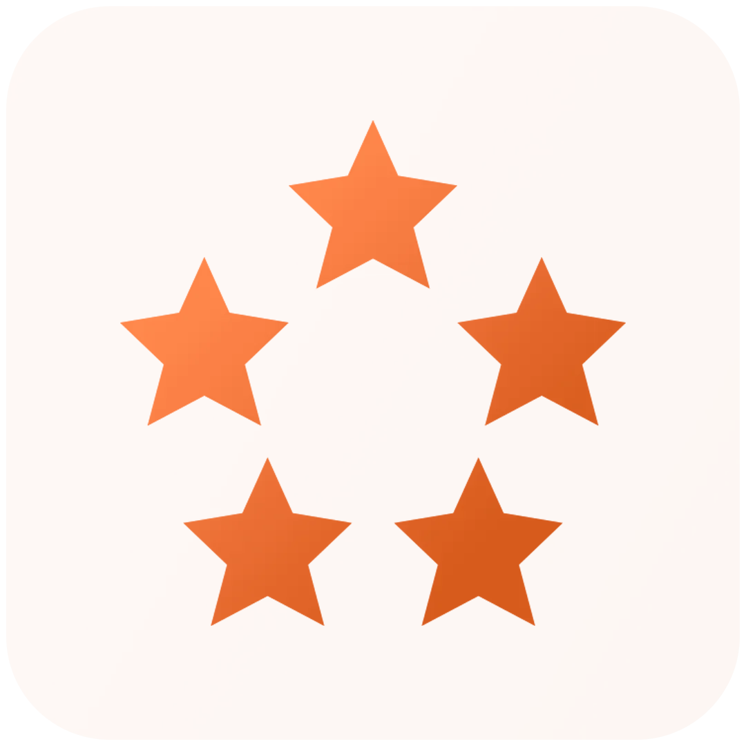 five stars icon