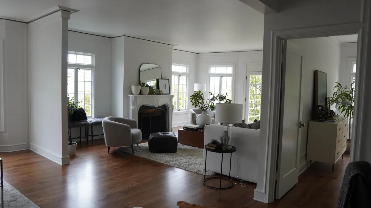 Interior painting project on Union St in San Francisco, CA