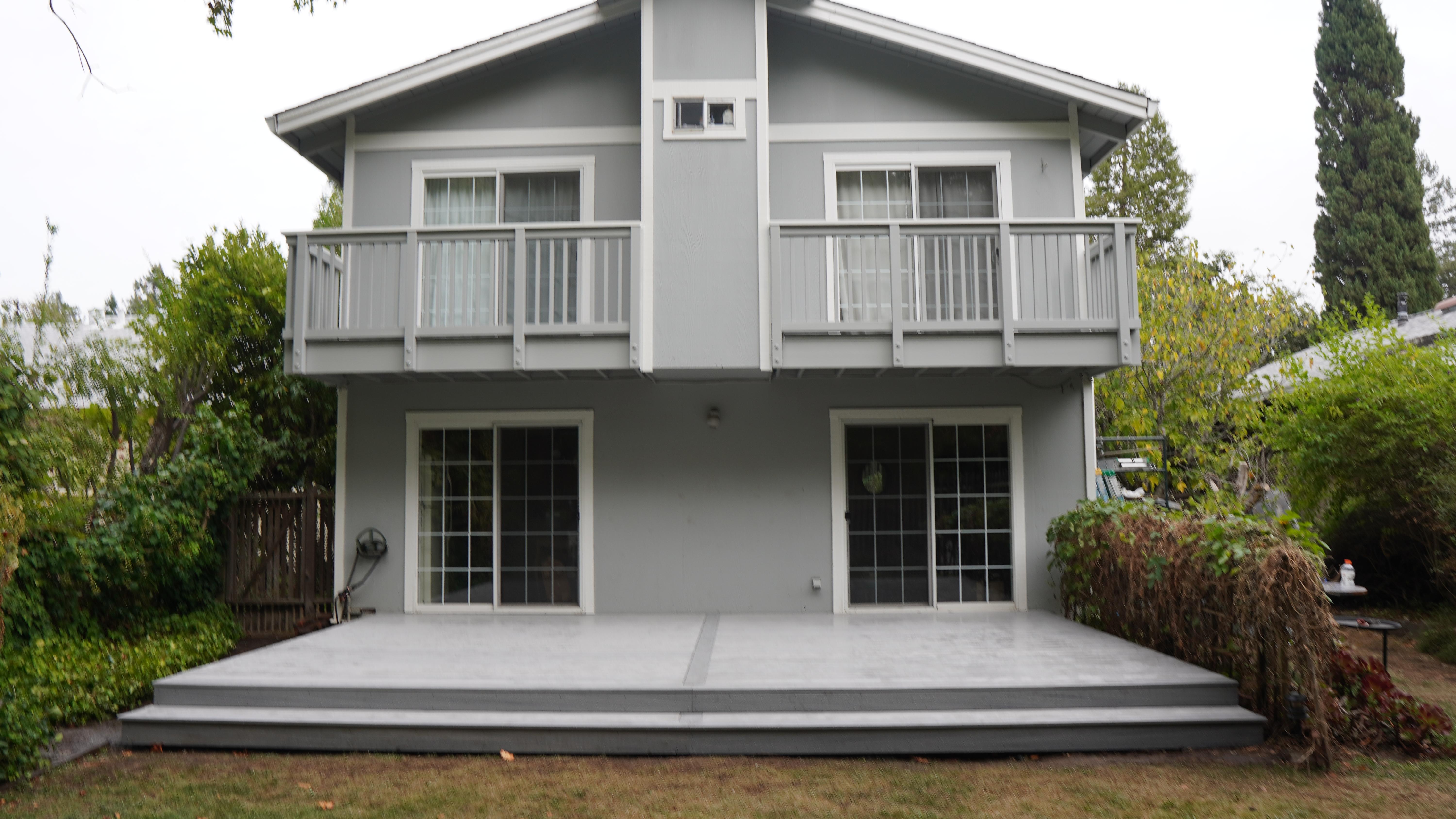 Grown an balcony  Rainer Trex Deck In Kentfied, CA.