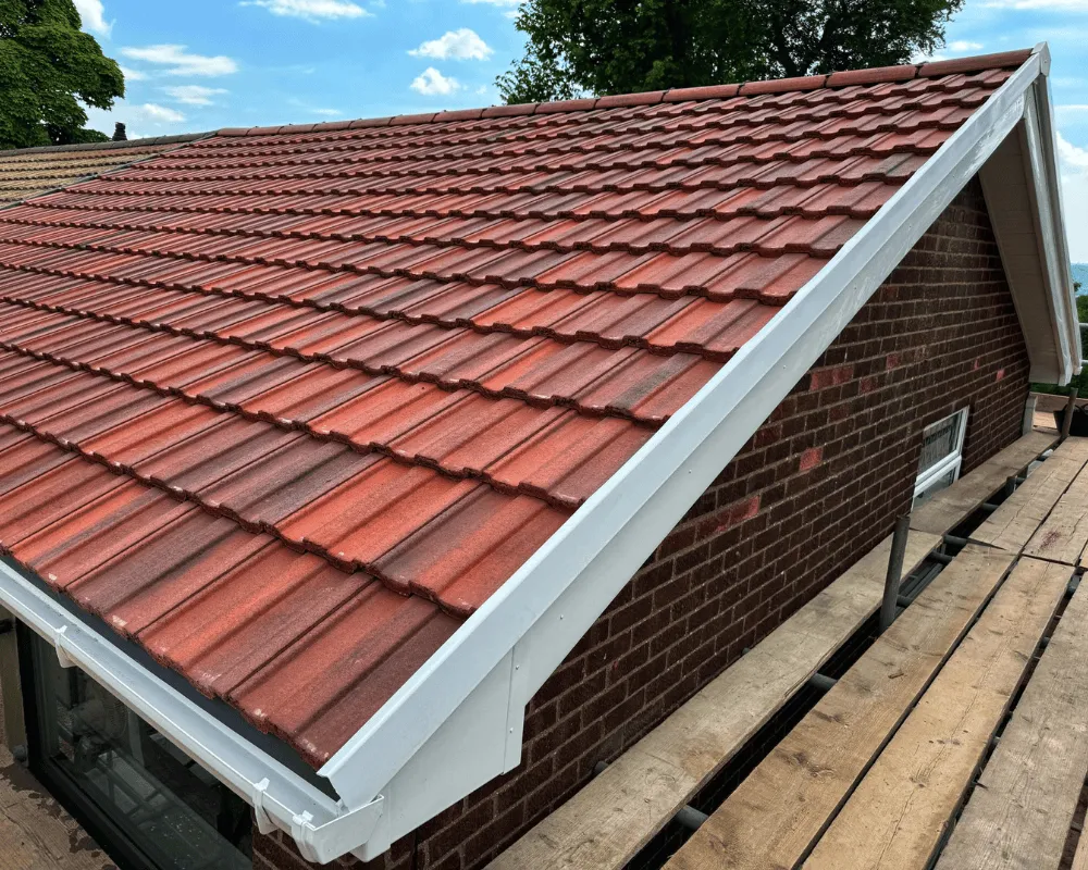 Pitched roofing photo