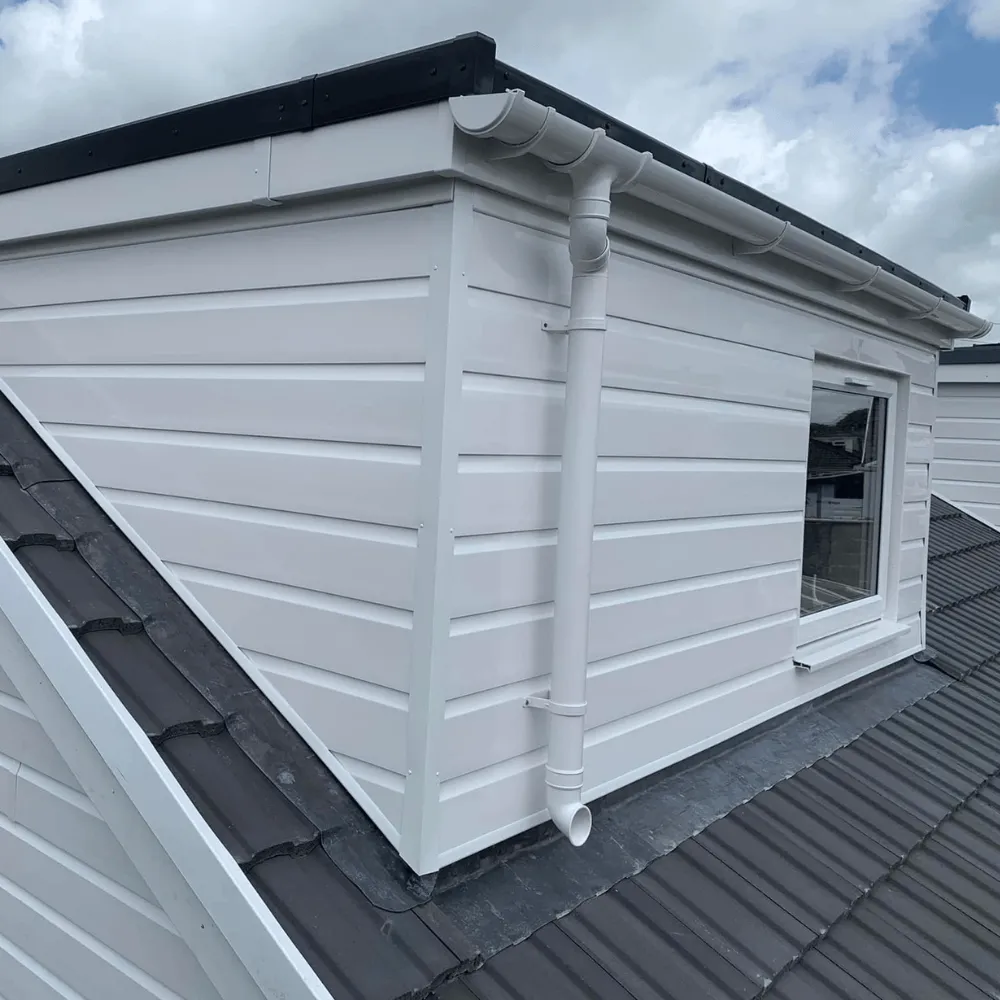 A dormer extension our roofers did on roof in Hengoed
