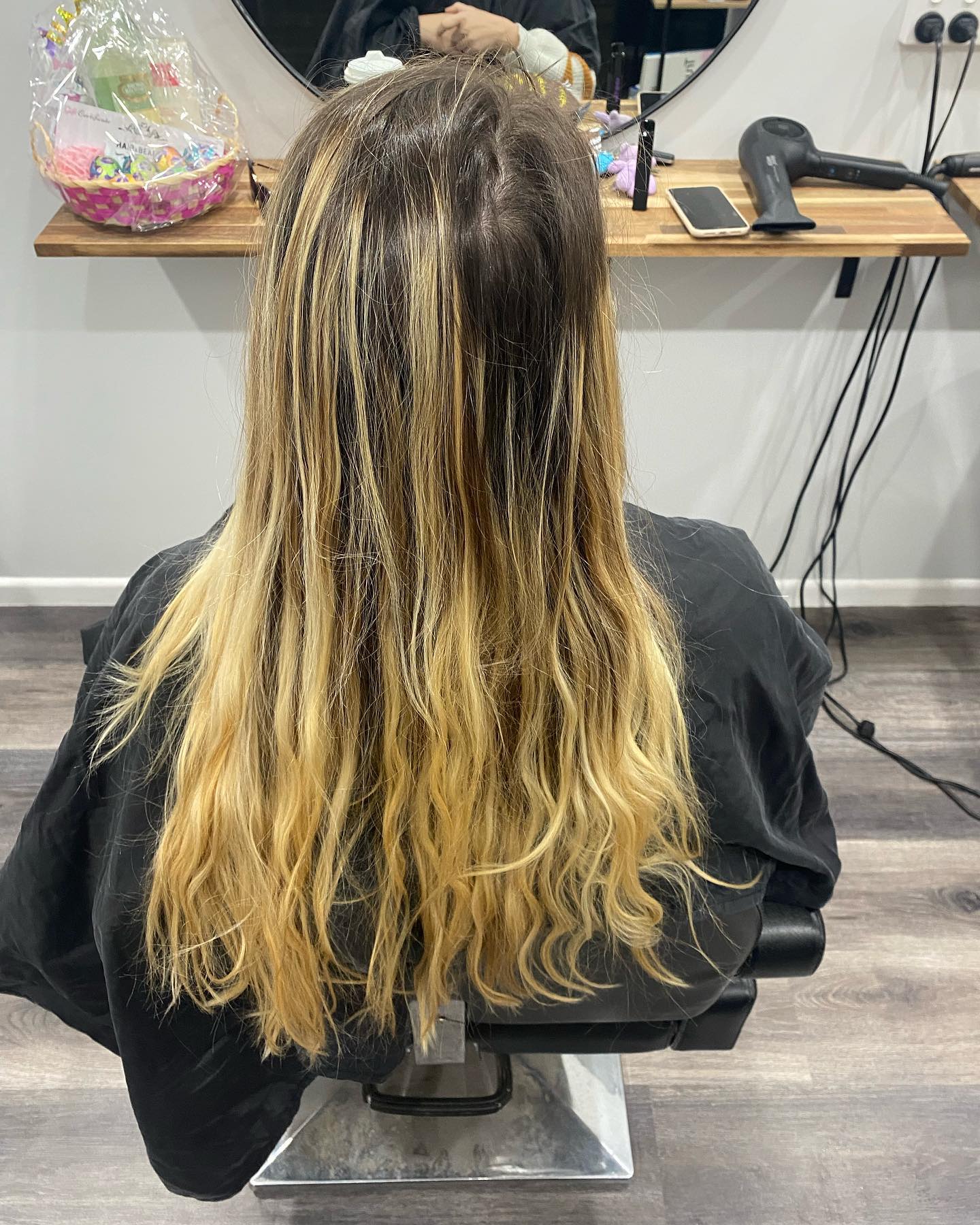 blonde foils hair treatment burpengary east salon