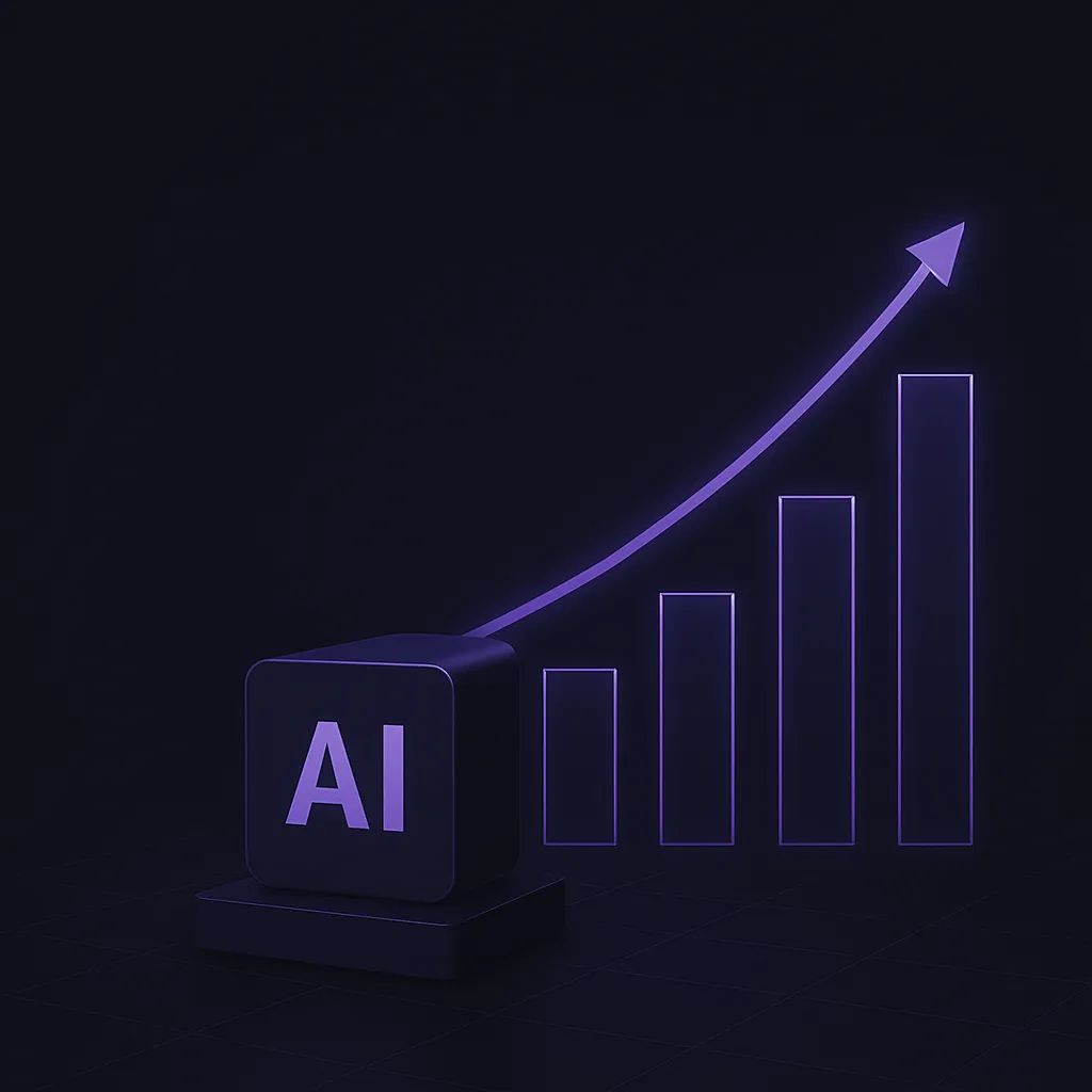 Black and Purple graph With arrow art styled img