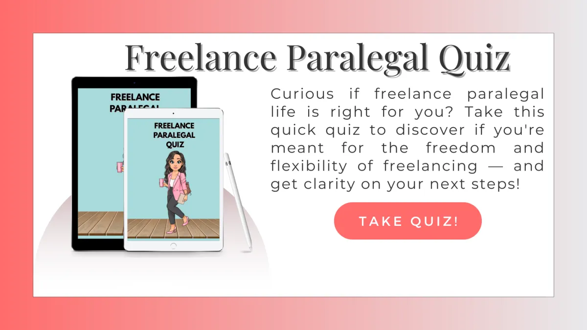 Freelance Paralegal Quiz