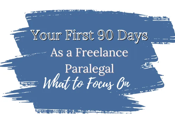 Become a freelance paralegal