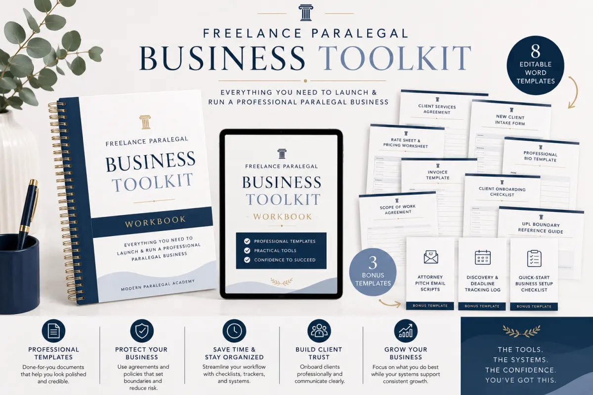 Freelance Paralegal Jumpstart