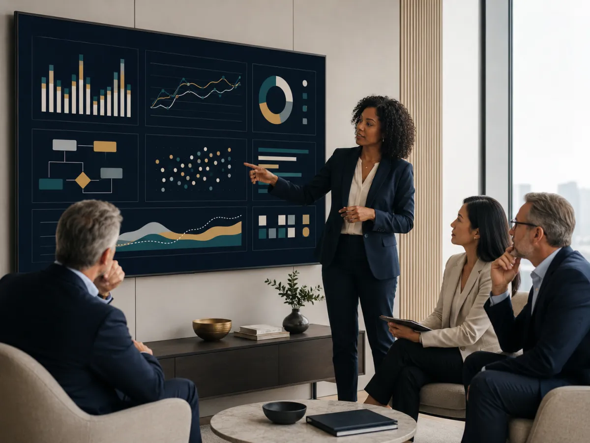 Business leaders identifying high-value AI opportunities