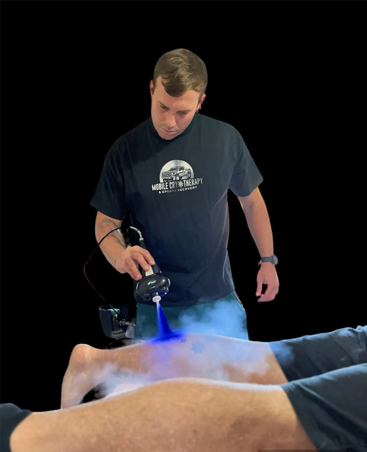 Localised cryotherapy treatmeant