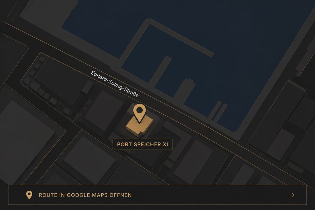 google maps port speicher xi adresse