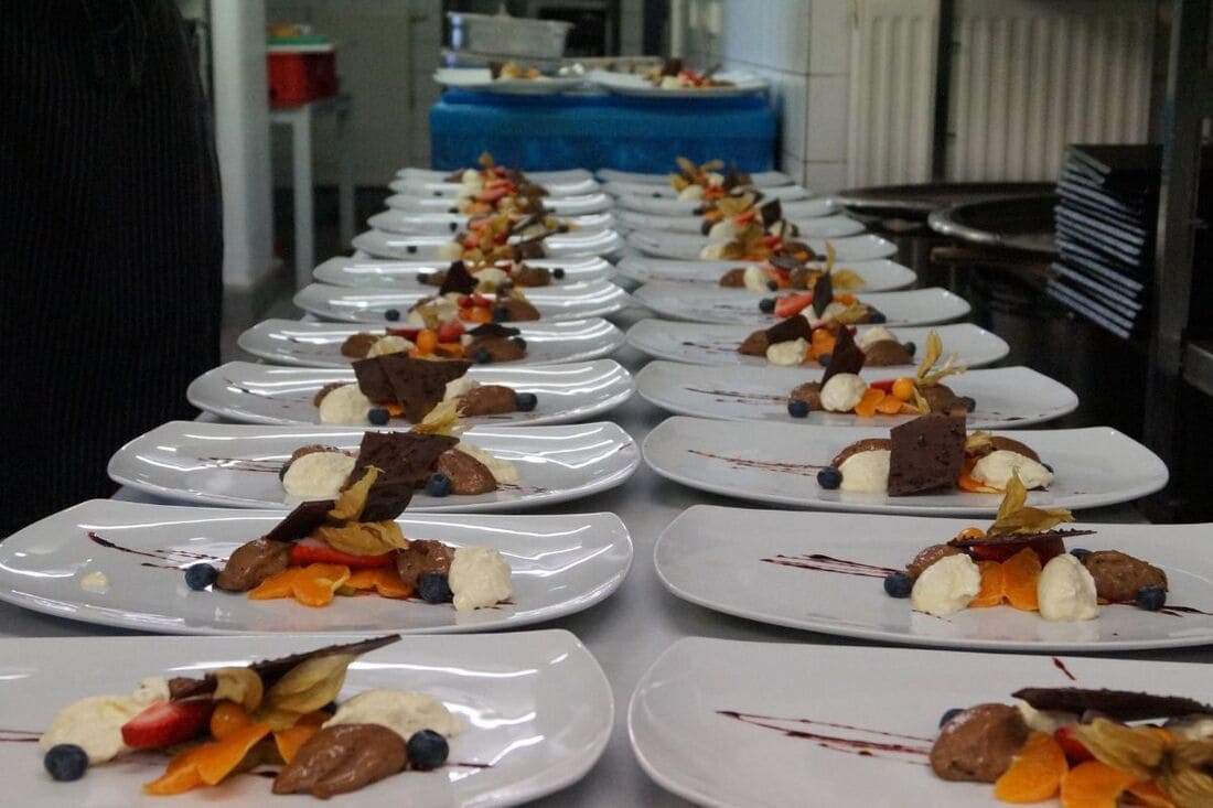 Nachtisch Dessert Tagungen im Port speicher xi