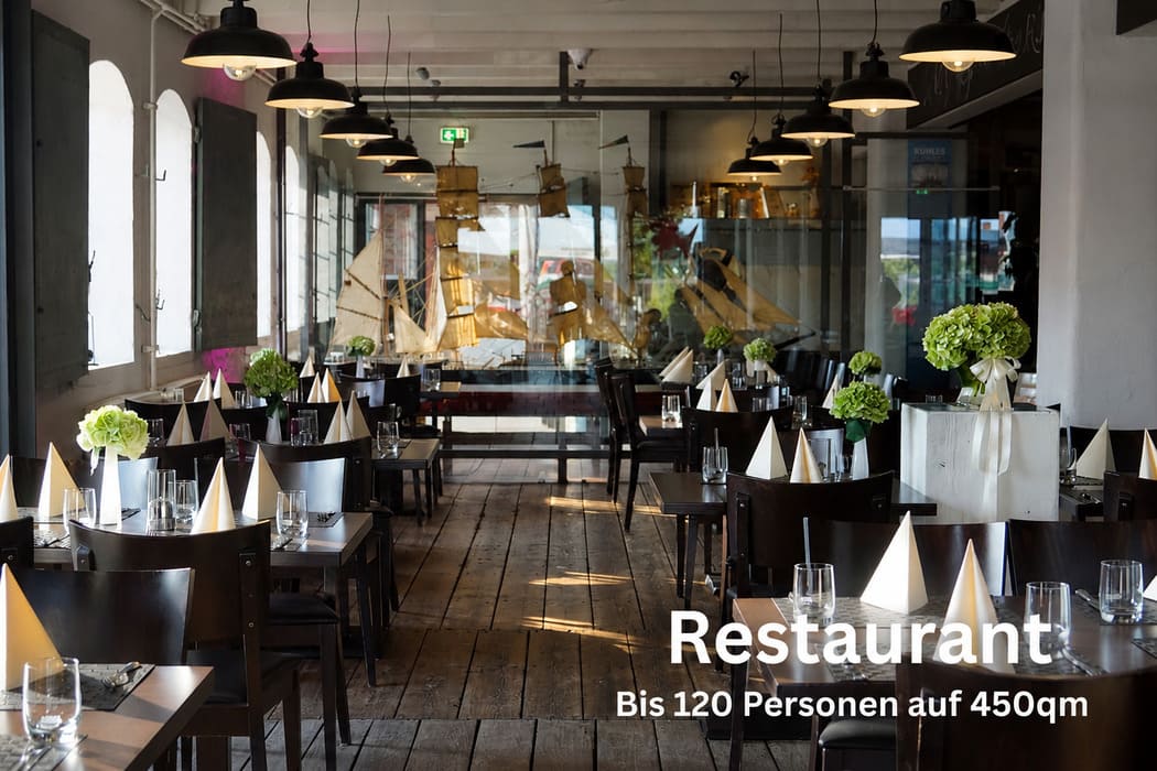 Restaurant in bremen port speicherxi überseestadt