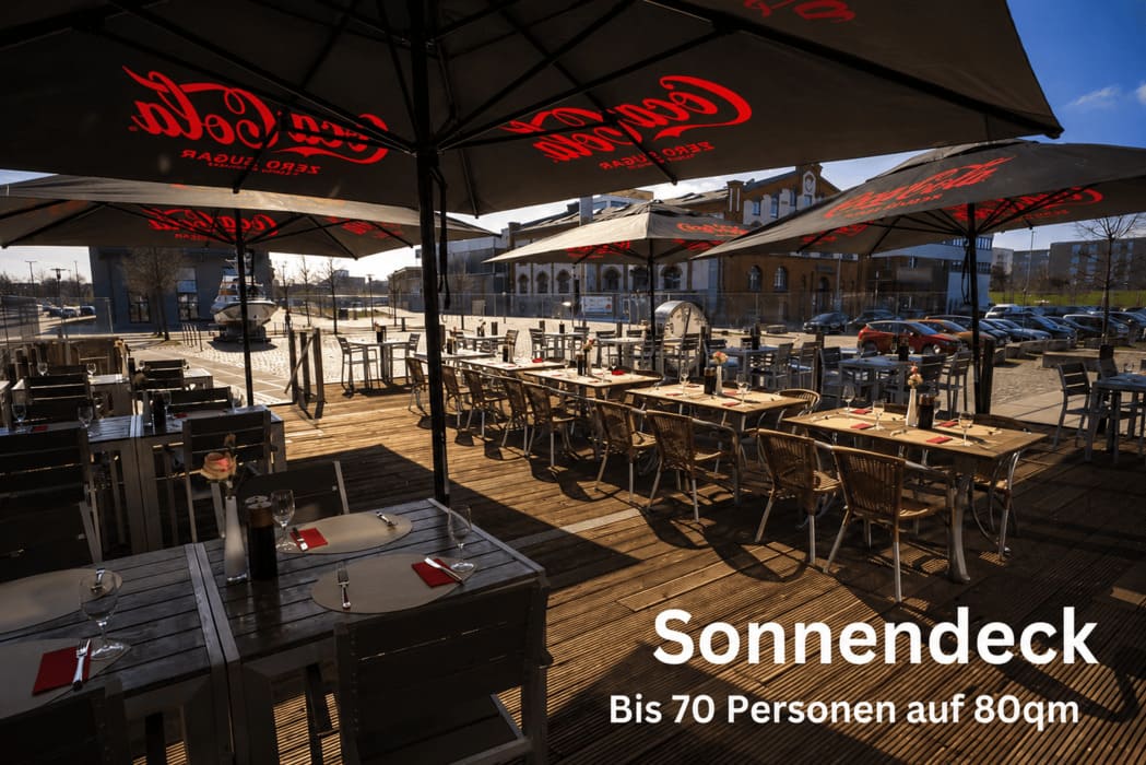 Sonnendeck im Port Speicher xi