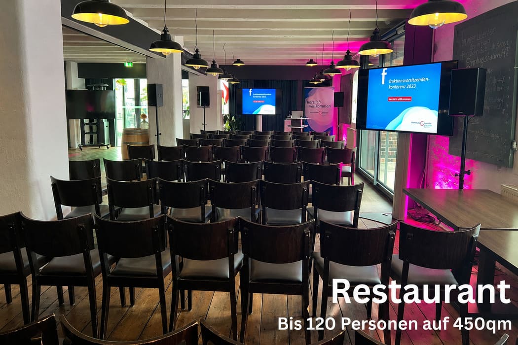 Restaurant in bremen port speicherxi überseestadt