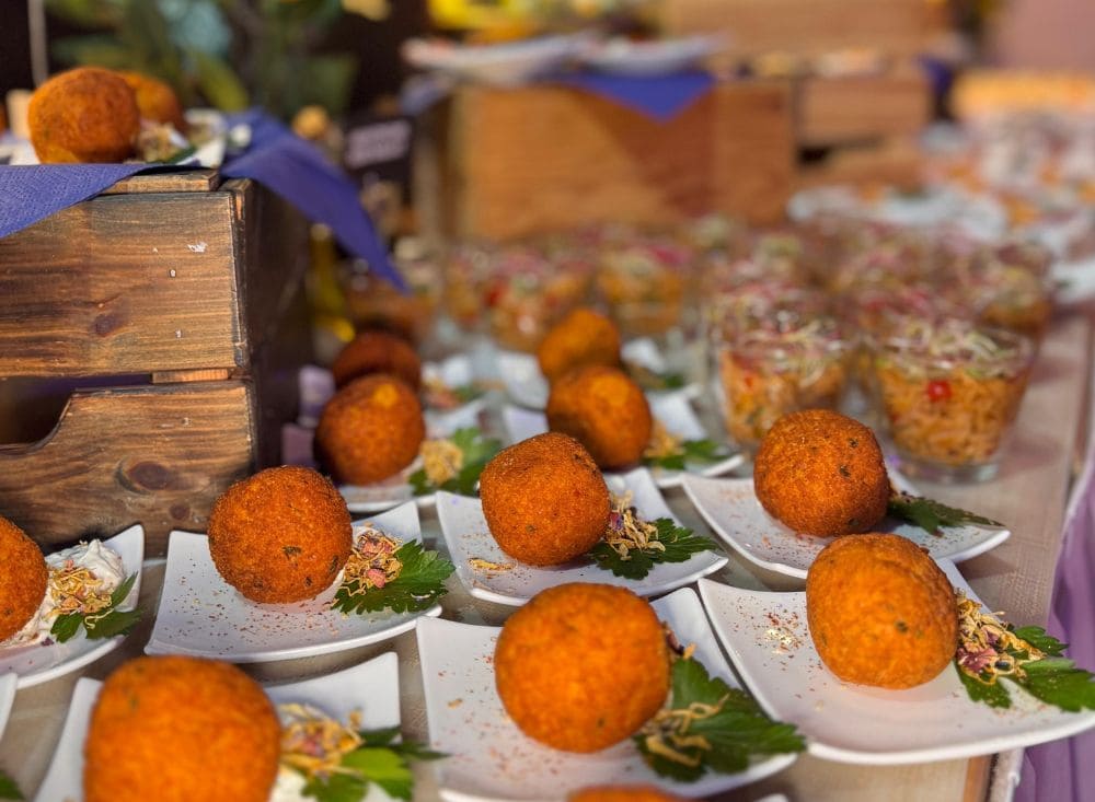 Buffet im Port Seicher xi Tagungen