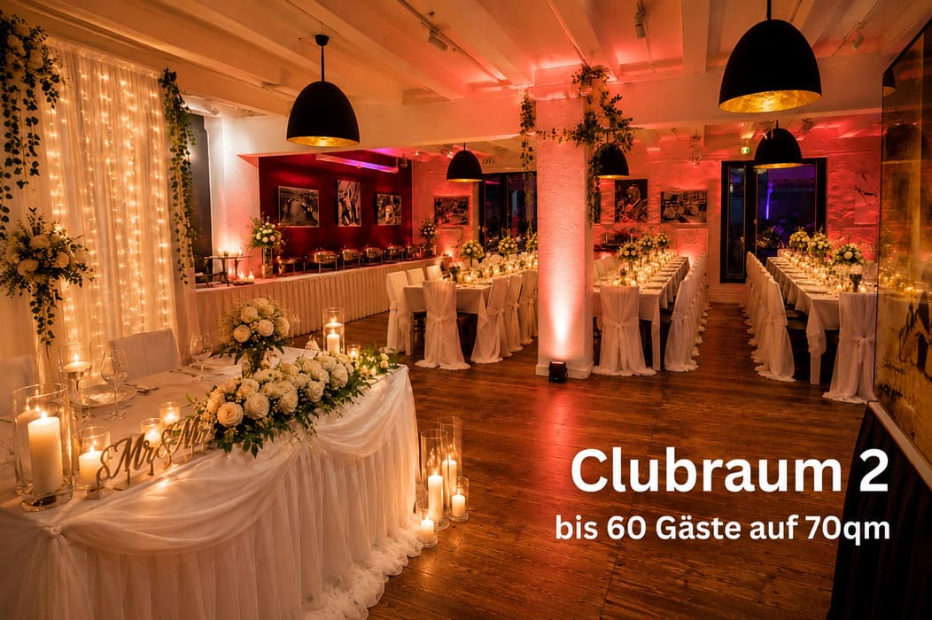 Clubraum 2 port speicher xi hochzeitslocation