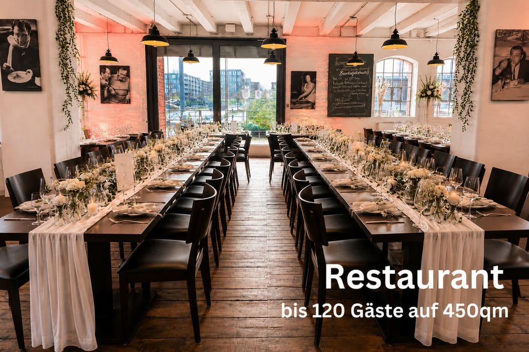 Restaurant in bremen port speicherxi überseestadt