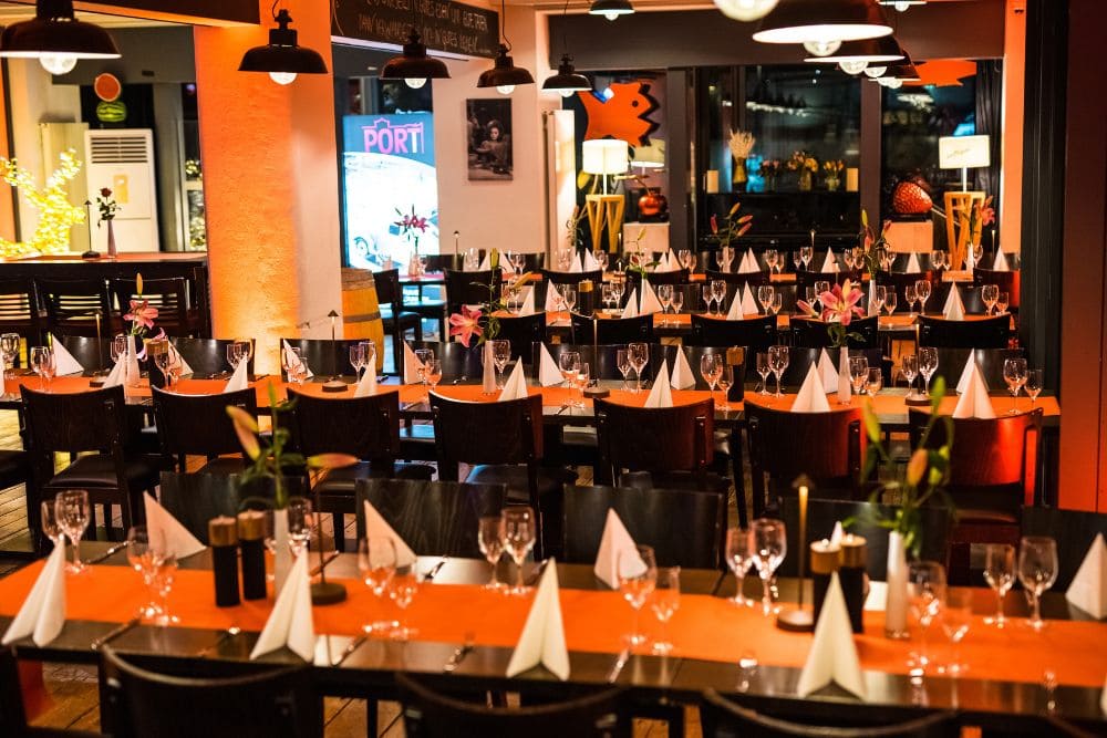 Restaurant mit Eventsräumen