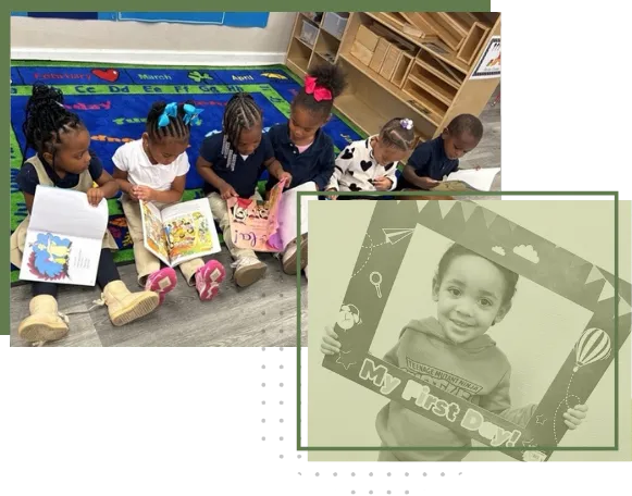 children in childcare