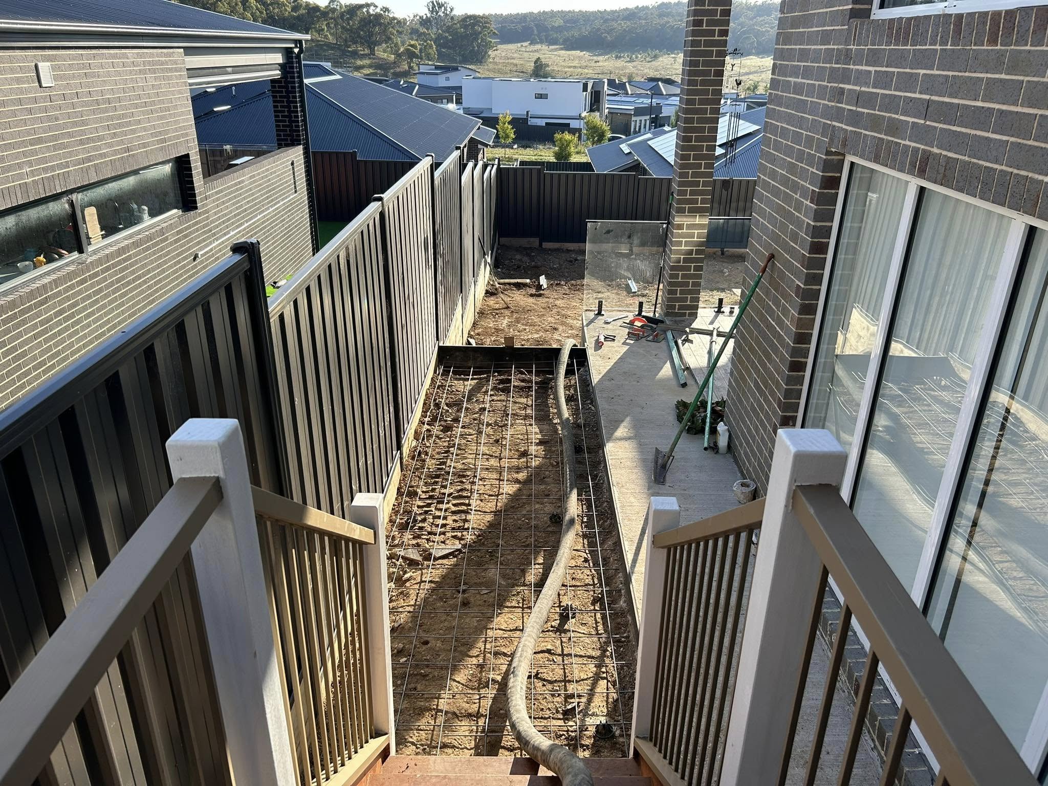 Professional concrete construction work by AP Concreting and Formwork