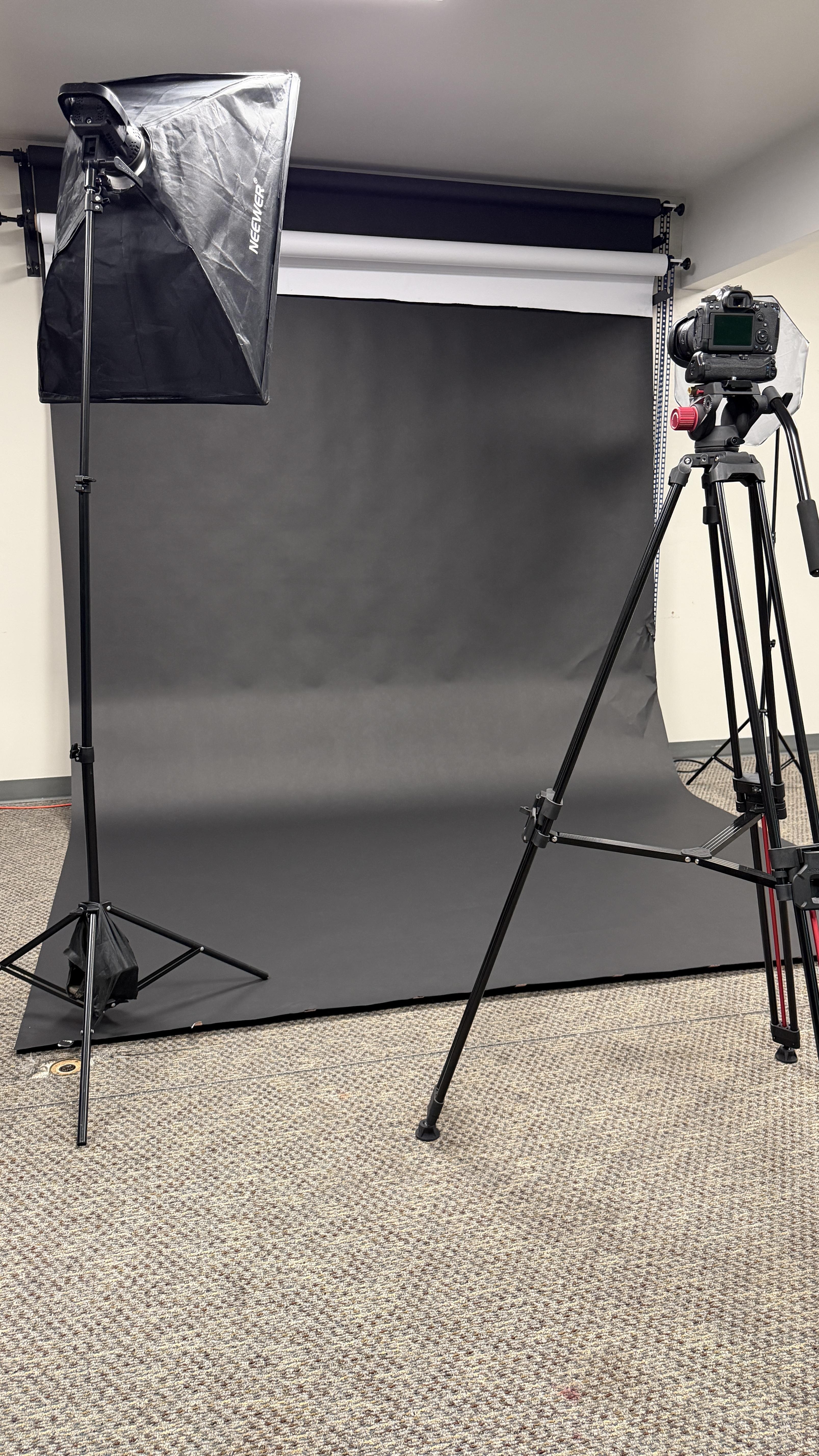 A Squared's paper backdrops ready for photography