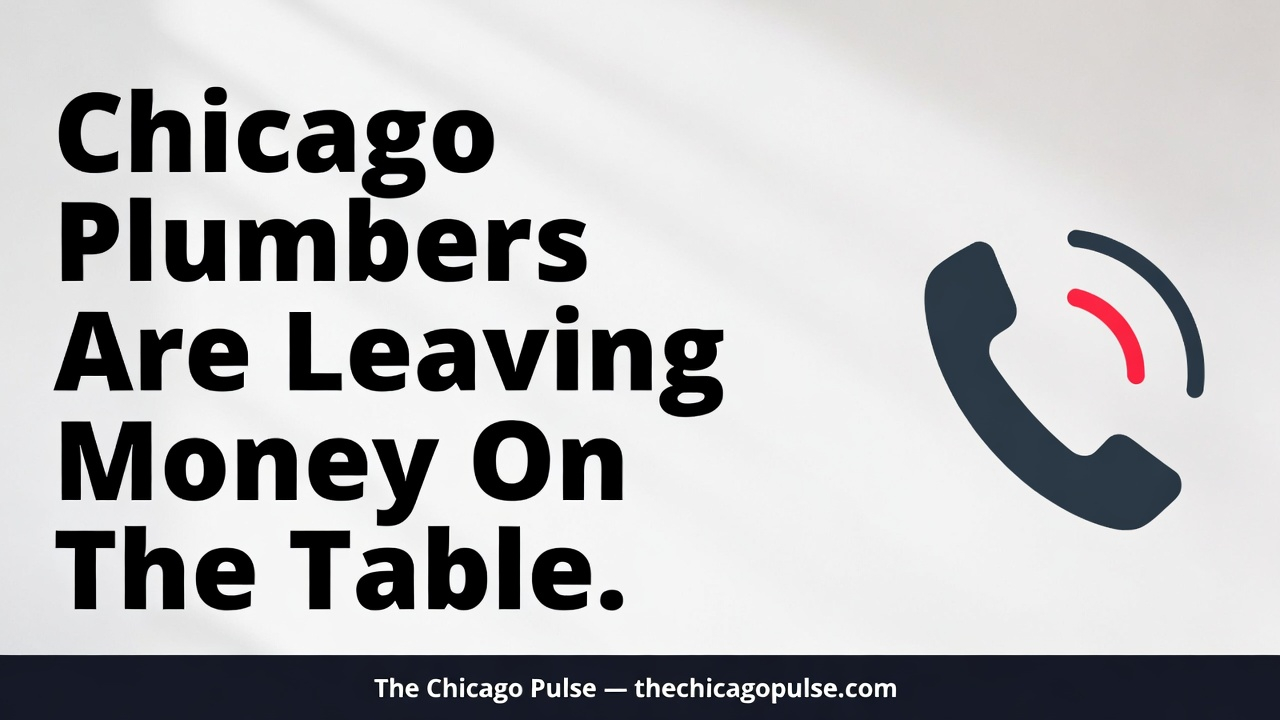 Why Chicago Plumbers Are Losing Customers Before They Even Answer the Phone