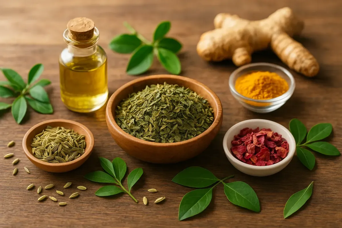 Herbal product packaging from Alif Roots