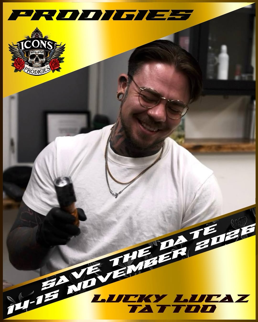 LUCKY LUCAZ TATTOO - Traveling from Rødovre, DK