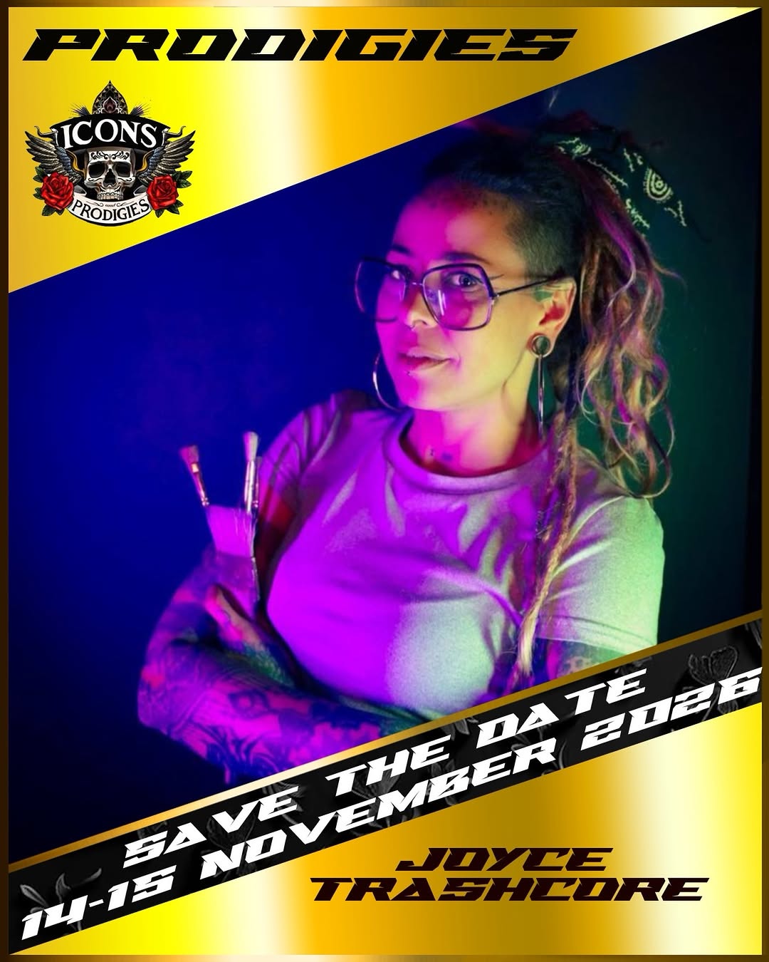 JOYCE TRASHCORE - Traveling from Lokeren, BE