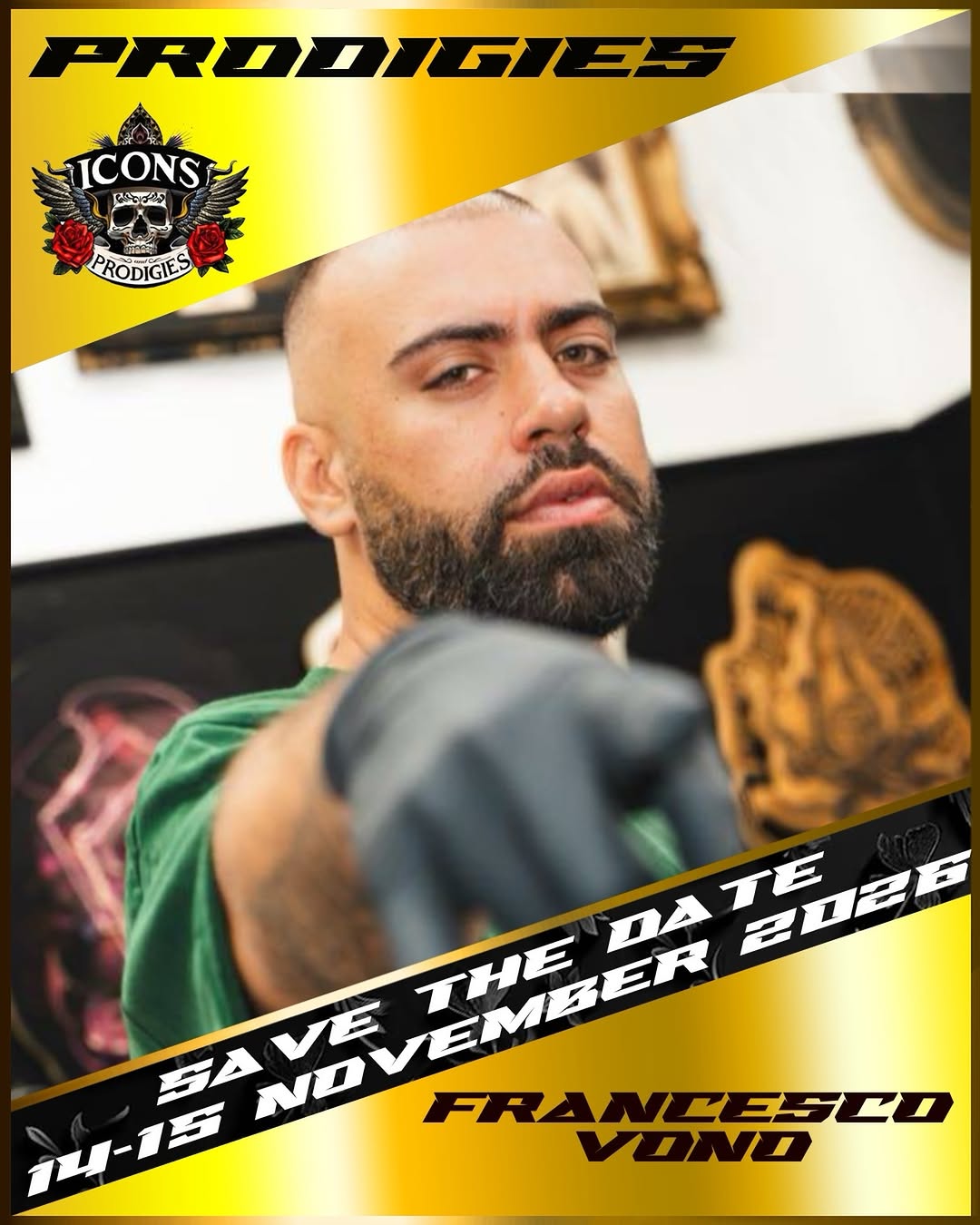 VONO TATTOER - Traveling from Milano, IT