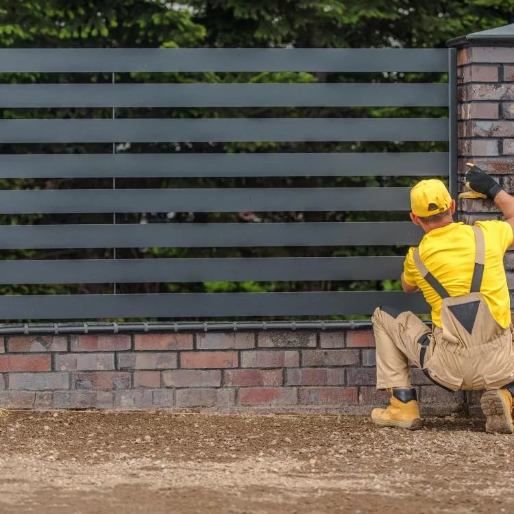 Metal fence repair 