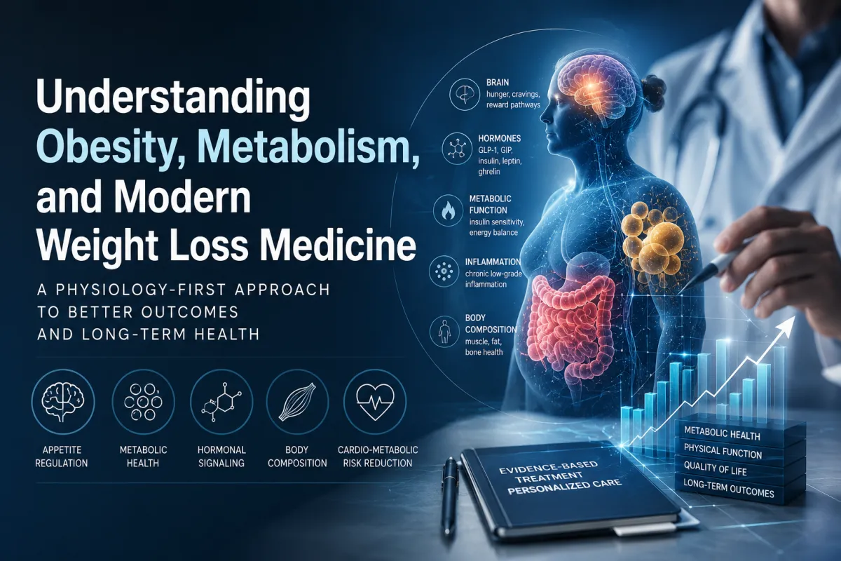 What Clinicians Need To Understand About Obesity, Metabolism, And Modern Weight Loss Medicine