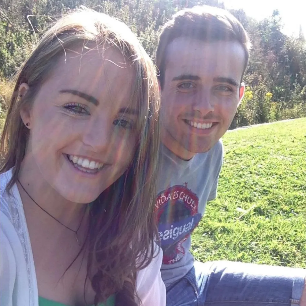 A young Luke & Sophie