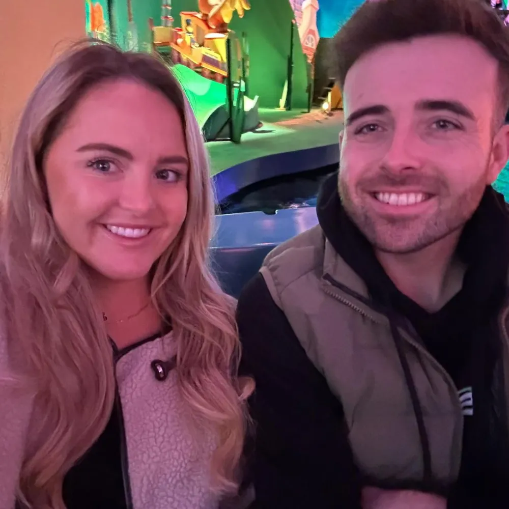 Luke & Sophie on a ride