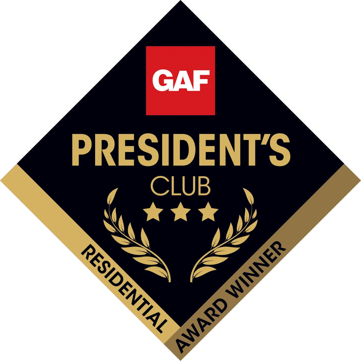 GAF president's club roofing contractor Oklahoma City, OK