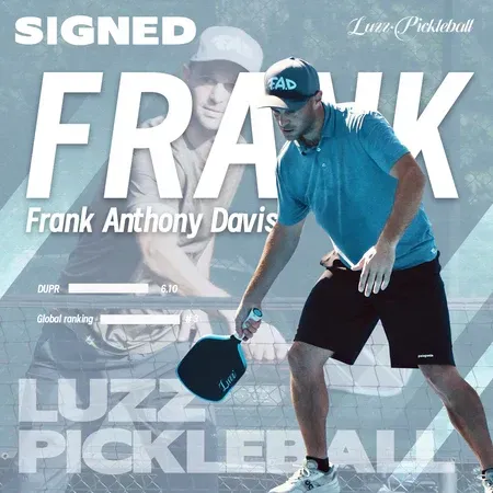 Pickleball Flare Frank Anthony Davis Pro Pickleball Luzz Paddle