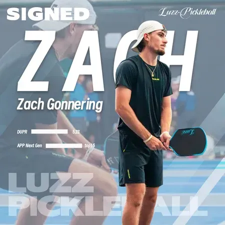 Pickleball Flare Zach Gonnering Pro Pickleball Luzz Paddle