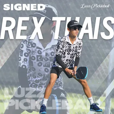 Pickleball Flare Rex Thais Pro Pickleball Luzz Paddle