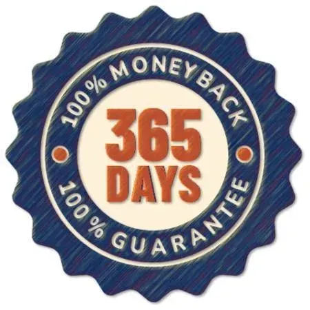 365 day money back guarantee