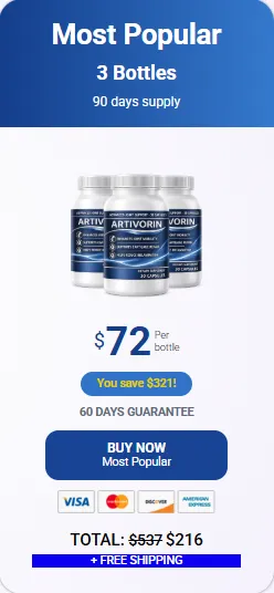 Artivorin  3 Bottles