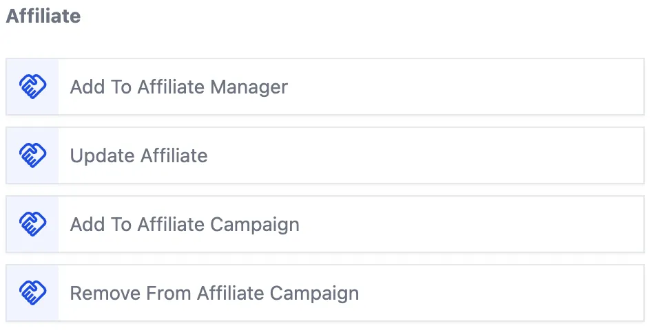 eGrowthLab affiliate actions