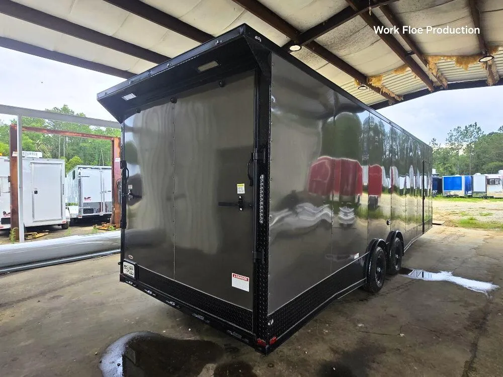 enclosed car hauler