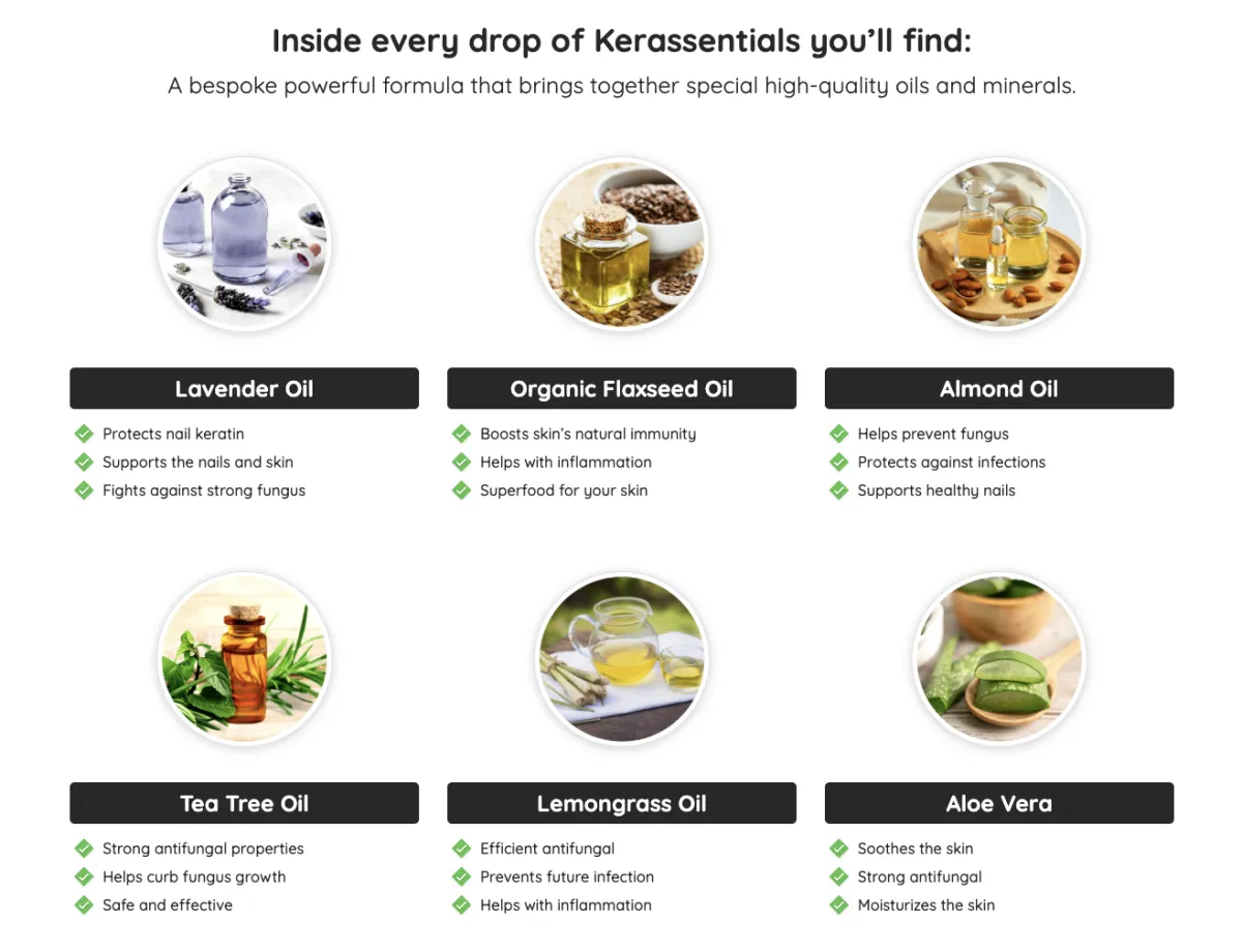 kerassentials Ingredients