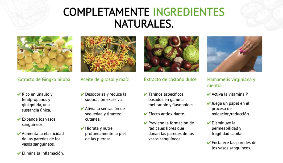 Veniselle Ingredientes