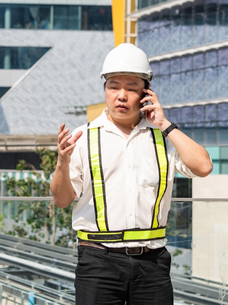 construction manager on call with operations
