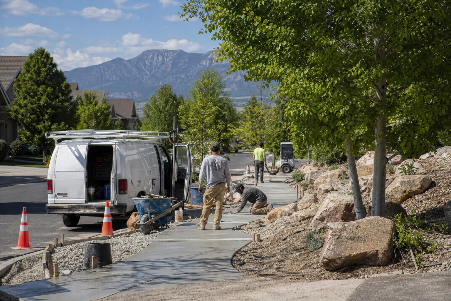 Boulder Walkways