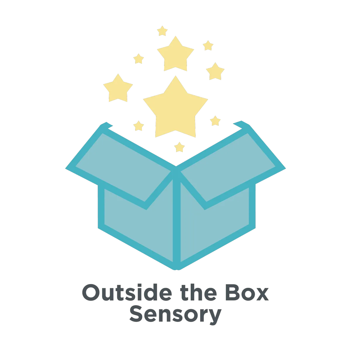 Outside the Box Sensory logo blue