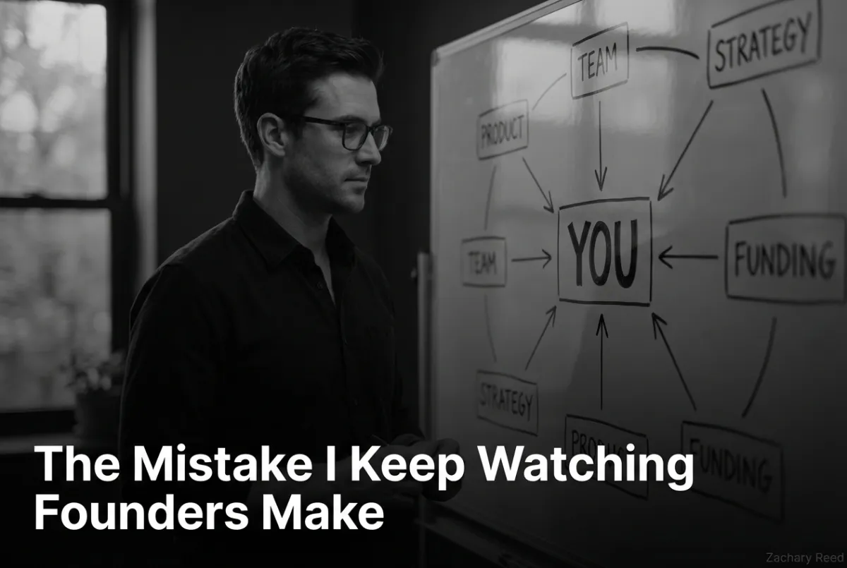 The Mistake I Keep Watching Founders Make